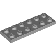 Lego destička 2x6, světle modro šedá (3795194, 4211452)